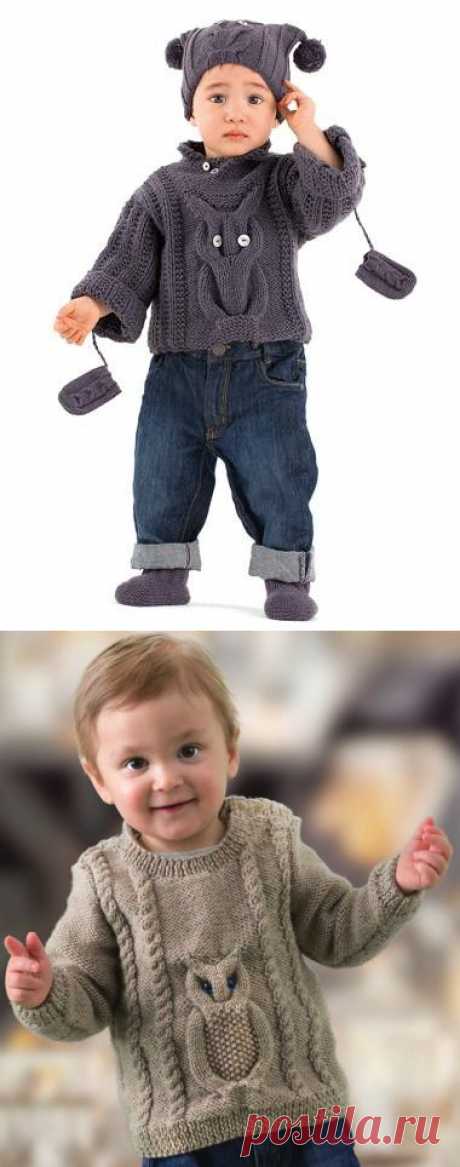Узор сова