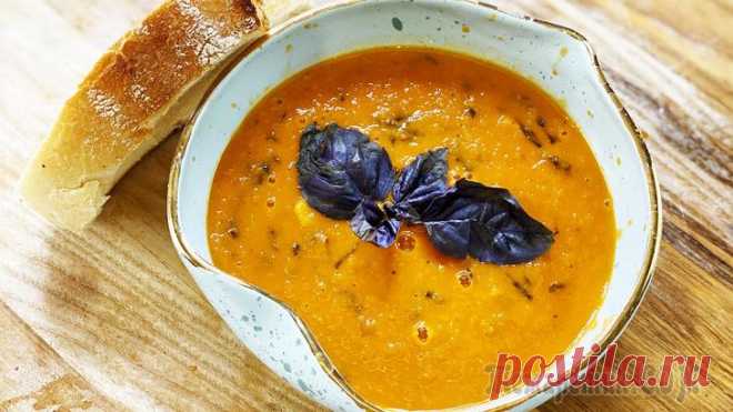 Томатный суп - рецепт за 20 минут! Так вкусно, что можно проглотить язык