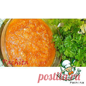 Аджика с грушами - кулинарный рецепт
