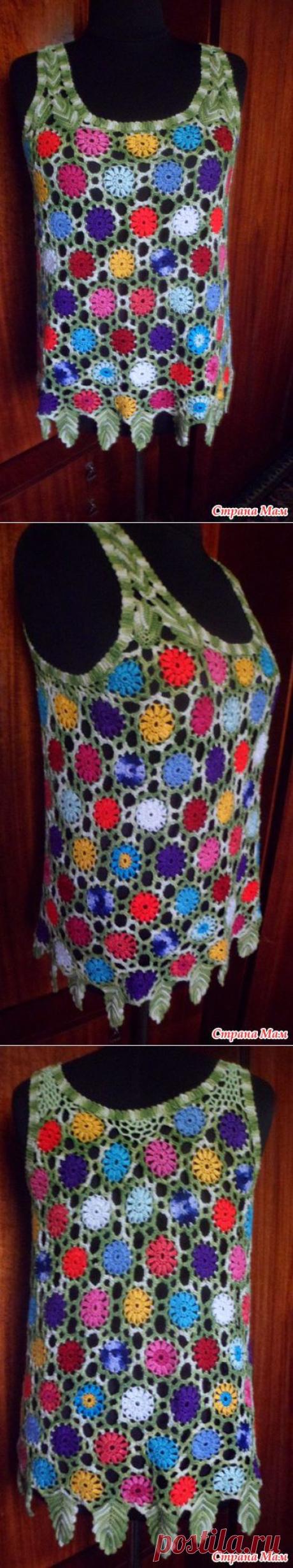 Цветочный топ-&quot;Цветочная поляна&quot;. - Страна Мам