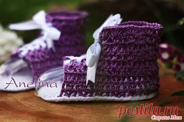 Ажурные сапожки - Все в ажуре... (вязание крючком) - Страна Мам