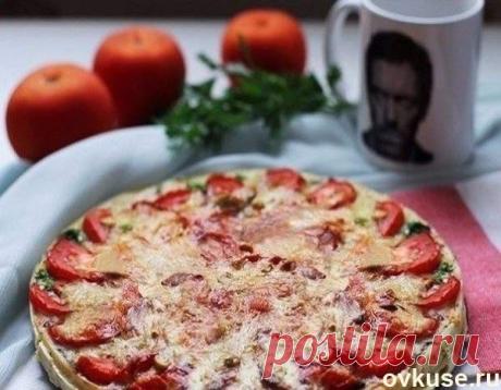 Киш с грибами и помидорами - Простые рецепты Овкусе.ру