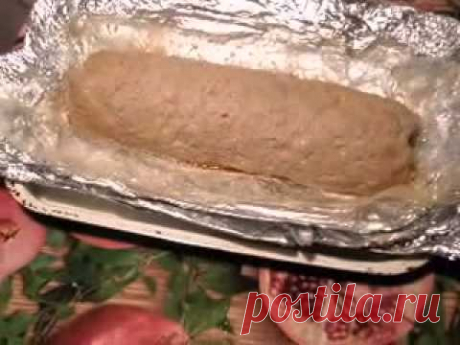 Рулет из мясного фарша с сыром