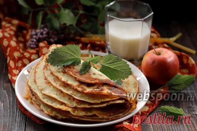 Яблочные блины