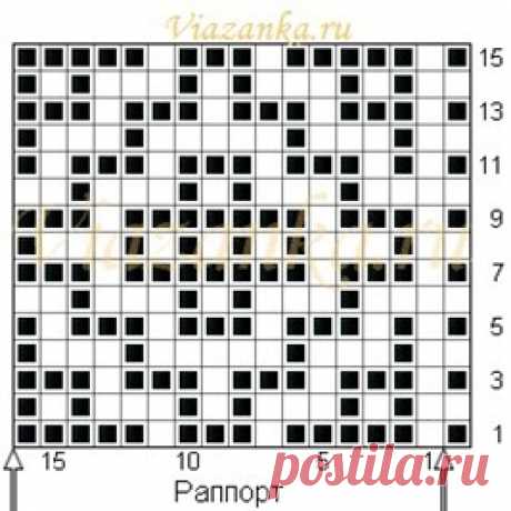Ленивый узор 5-19 | Viazanka.ru
