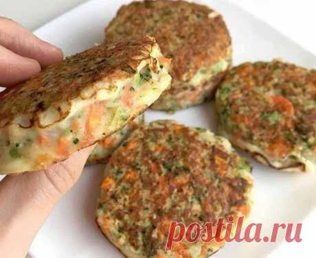 Овощные котлетки для стройняшек!