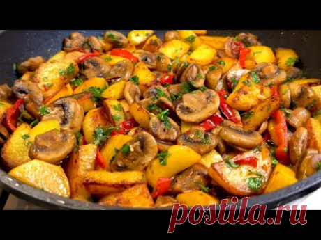 TOP 3 Rezepte für gebratene Pilze mit Gemüse! Lecker und schnell!