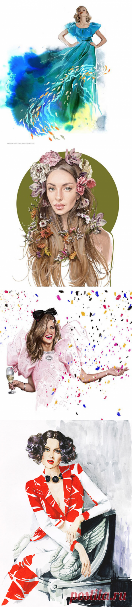 Diana Kuksa\ Fashion-illustrator