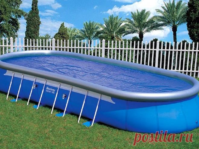 Какие бывают надувные бассейны для дачи: фото, характеристики, преимущества, недостатки