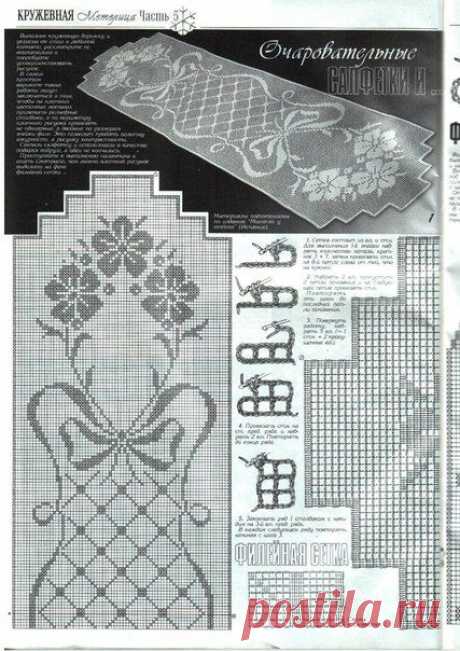 КРУЖЕВНАЯ МЕТЕЛИЦА -5 (Дуплет № 106) | 98 фотографий