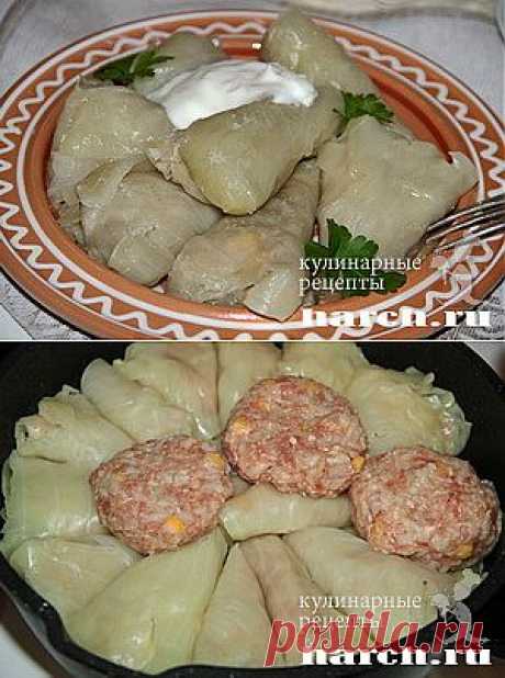 Голубцы с нутом по-ливански.