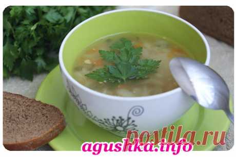 Вкусный гороховый суп-классический рецепт с подробными фото.