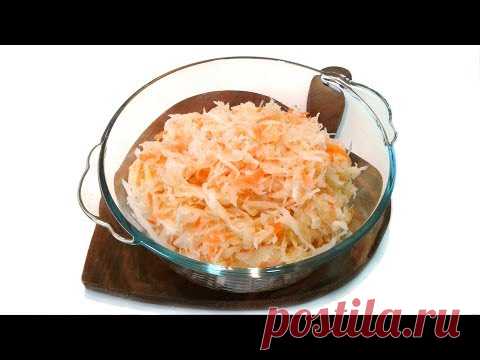 Тема видео урока для начинающих хозяек Квашение Капусты