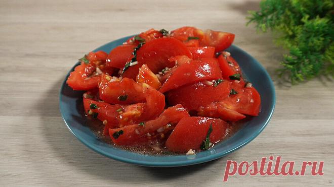 Спасибо соседке по даче, опять удивила! Таких вкусных помидор я еще не ела! | Еда без повода | Дзен