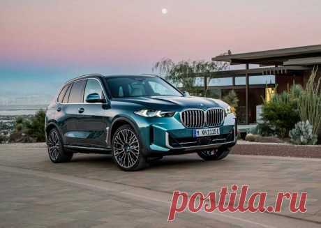 BMW X5 и X6 2024 года: салон, цена, комплектация