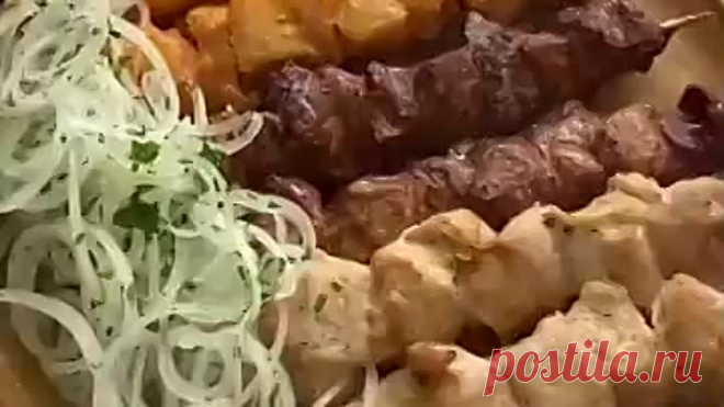 Три вида маринада для Шашлычков на шпажках