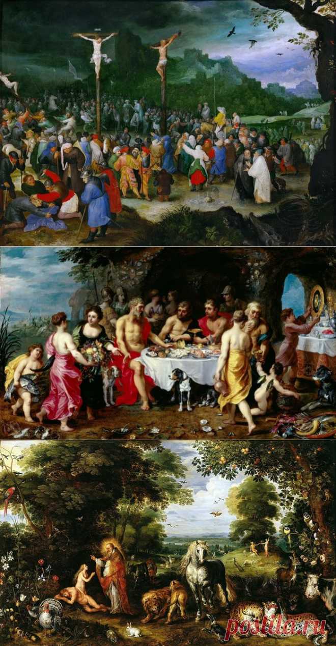 Фламандская живопись. Ян Брейгель Старший (Бархатный) 1568 - 1625г.г.