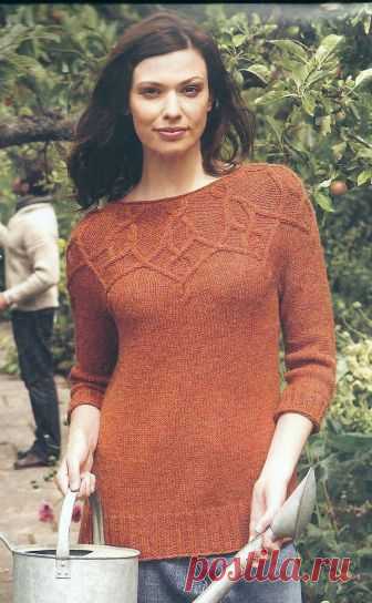Knitting Stories by Venera: Вязаное платье-туника 