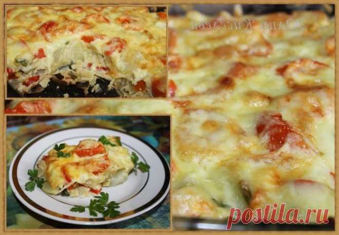 Сегодня на ужин приготовим шикарную овощную запеканку - вкуснятинка!