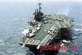 Американский авианосец USS "Saratoga" продали всего за 1 цент