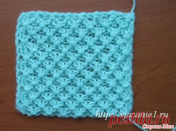 Декоративная резинка 1х1 с обвитыми петлями - Вязание - Страна Мам