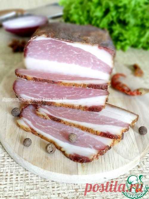 Копченая грудинка – кулинарный рецепт
