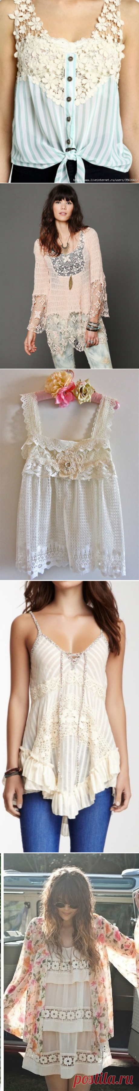 HERMOSA BLUSA CON ENCAJES