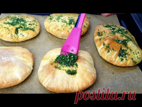 Сметут со стола за минуту/Лепёшки ПУХ Обалденный рецепт