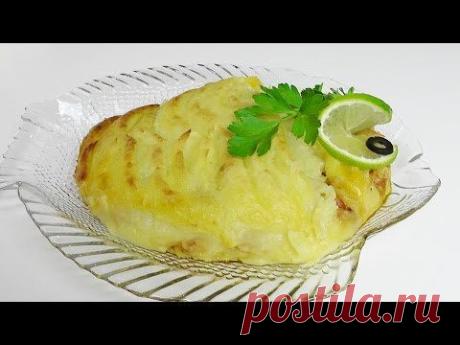 ▶ Рыбный пирог с лососем видео рецепт - YouTube