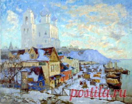 Русские художники. Зима...