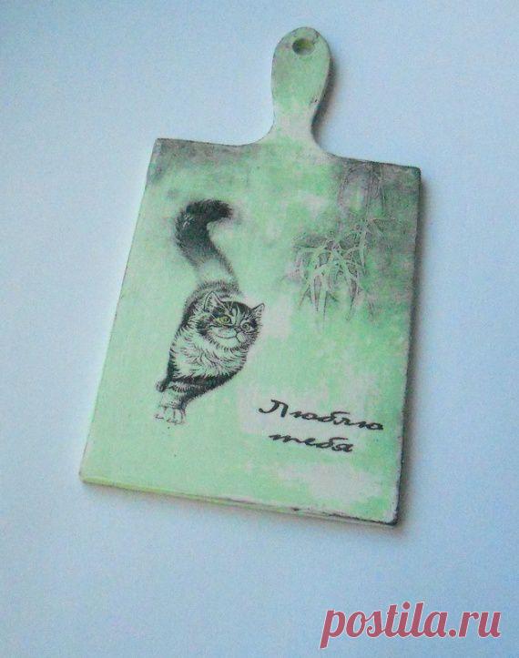 Подарок на День Валентина - китайско-японские кошки, дешево, быстро и со значением / Декупаж. Работы пользователей / PassionForum - мастер-классы по рукоделию