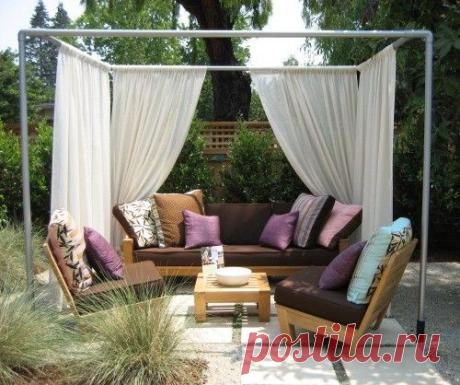 Step-by-step: DIY cabana