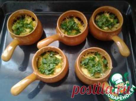 Жюльен с курицей и грибами - кулинарный рецепт
