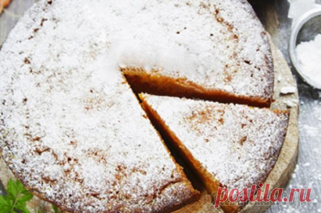 Морковный пирог с грецким орехом ♥♥♥ Диетический десерт
