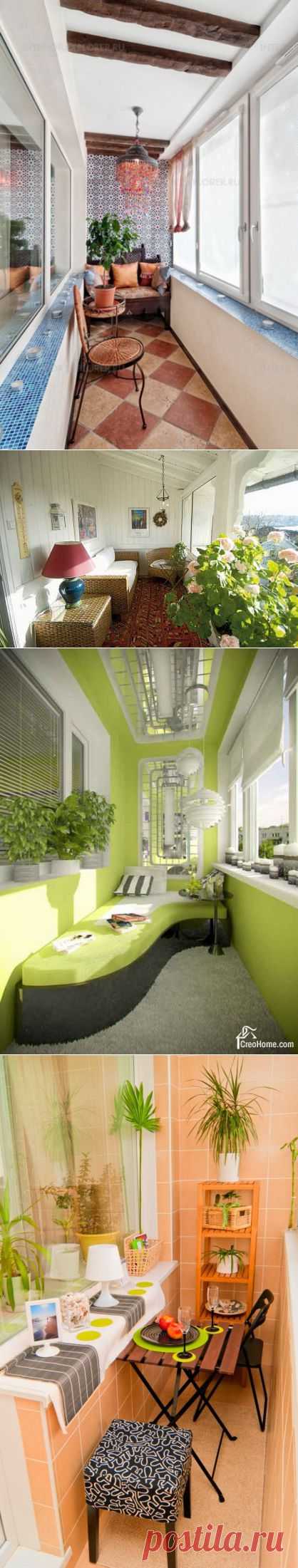 (+1) тема - Идеи обустройства балкона | Школа Ремонта