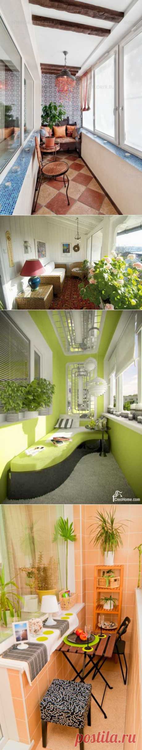 (+1) тема - Идеи обустройства балкона | Школа Ремонта