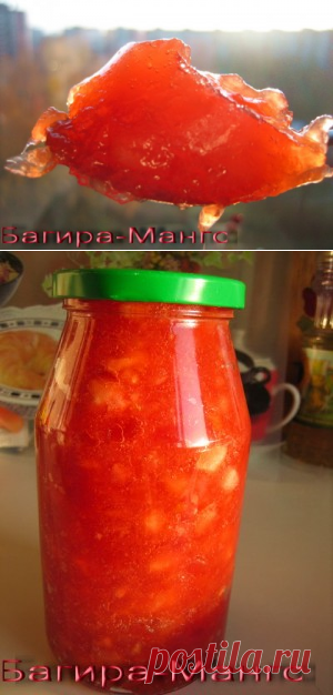 Два разных яблочных конфитюра по одному рецепту : Варенье