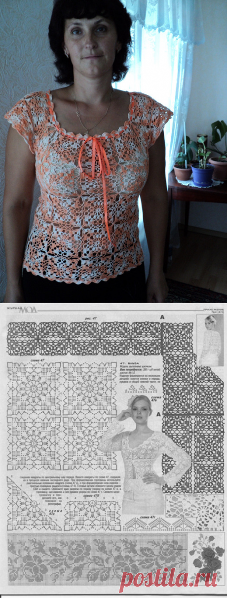 Вязание крючком - кофточки.