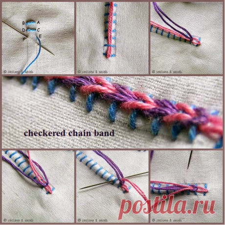 Вышивальные стежки — DIYIdeas
