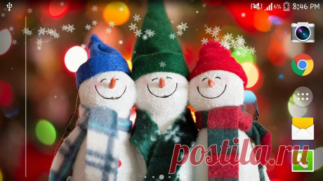 Christmas Snow Live Wallpaper - Apps on Google Play