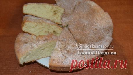 Манник сметанный рецепт пошаговый Лиги Кулинаров. Рецепт манника сметанного, рецепты Лиги Кулинаров.