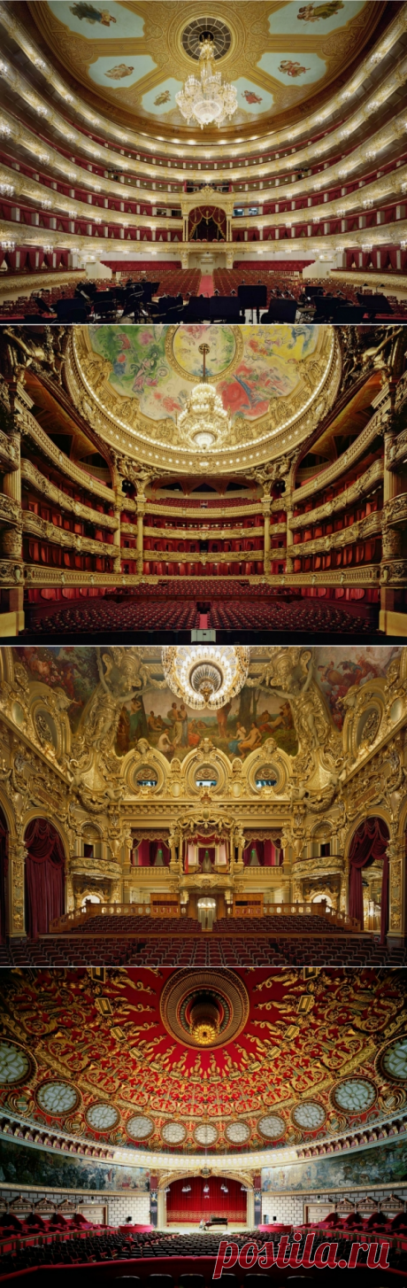 Чарующе красивые залы оперных театров (фото)