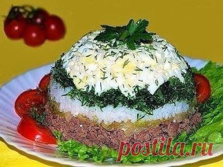 Кулинарные Рецепты и Новости: Печеночный салат