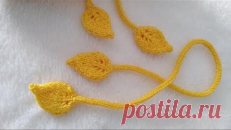 yapraklı bağcık yapılışı