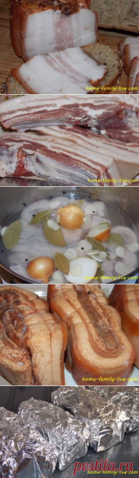Грудинка в луковой шелухе -