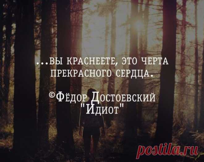 …вы краснеете, это черта прекрасного сердца | Мир позитивных новостей