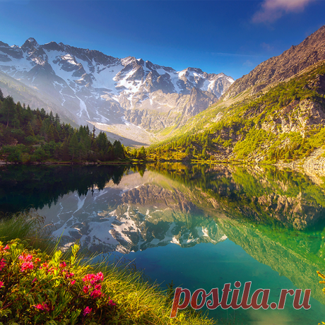 Горное озеро