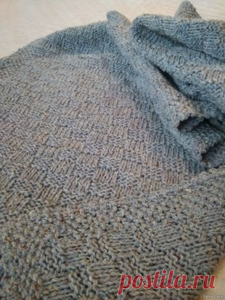 Шарф Квадратики - 2 Ноября 2020 - Творческая мастерская Sana Lace