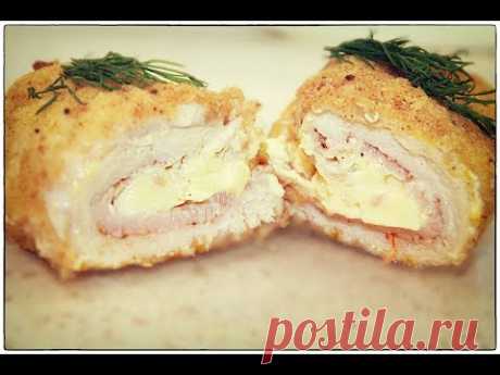 Куриные Рулеты Кордон Блю в духовке - Вкусный Ужин на Раз, Два, Три / Le Cordon Bleu