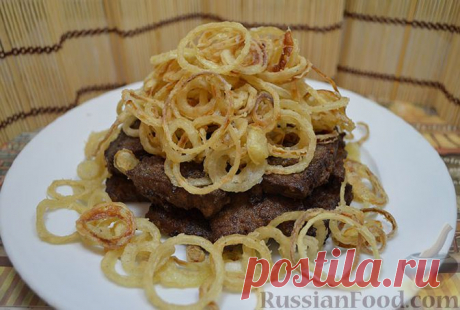 Рецепт: Жареная печень на RussianFood.com 240 рецептов